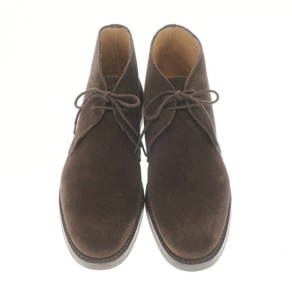 [Used] Crockett &amp;amp; Jones CHERTSEY boots
 Dark brown [Size 6 1/2 E] [BRW] [S/S/A/W] [Condition Rank A] [Men&