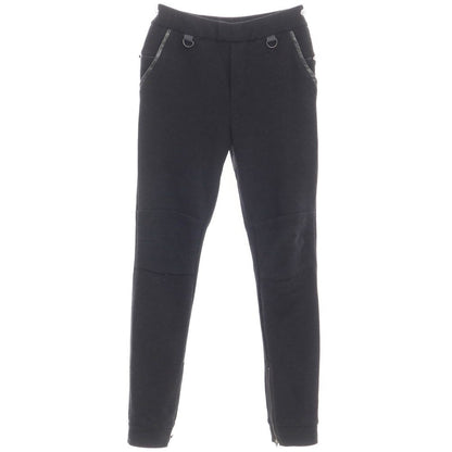 [Used] SUNSEA Wool Jersey Easy Rib Pants Black x Gray [Size 2] [BLK] [A/W] [Condition Rank C] [Men&