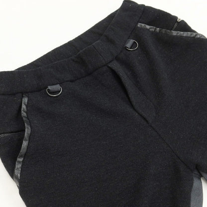 [Used] SUNSEA Wool Jersey Easy Rib Pants Black x Gray [Size 2] [BLK] [A/W] [Condition Rank C] [Men&