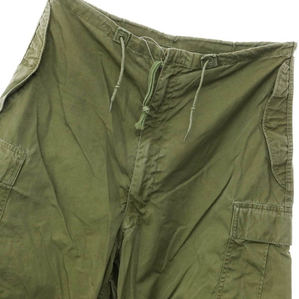 [Used] MILITARY Cotton Remake Cargo Pants Olive [Size 31] [GRN] [S/S] [Condition Rank C] [Men&