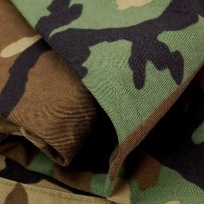 【中古】ミリタリー MILITARY コットンナイロン ウッドランドカモフラージュ柄 カーゴパンツ オリーブxブラウン【サイズ31】【GRN】【S/S】【状態ランクC】【メンズ】【769388】