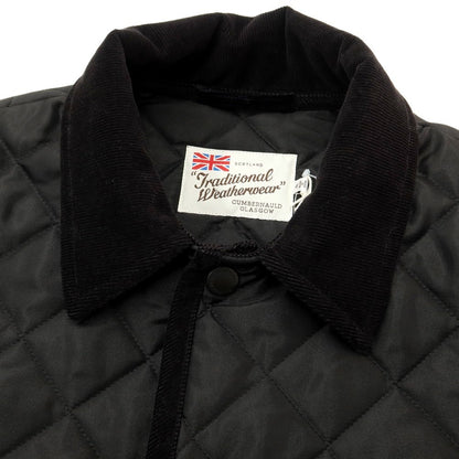 [Used] Traditional Weatherwear URBAN RESEARCH exclusive polyester quilted hooded coat in black [Size 40] [BLK] [A/W] [Condition Rank A] [Men&