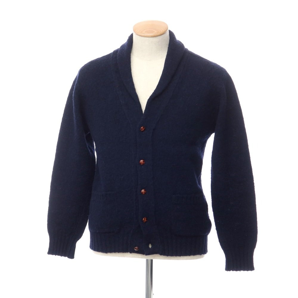 【中古】ジャミーソンズニットウェア Jamieson’s Knitwear ウール ショールカラー カーディガン ネイビー【サイズS】【NVY】【A/W】【状態ランクB】【メンズ】【759874】
[CPD]