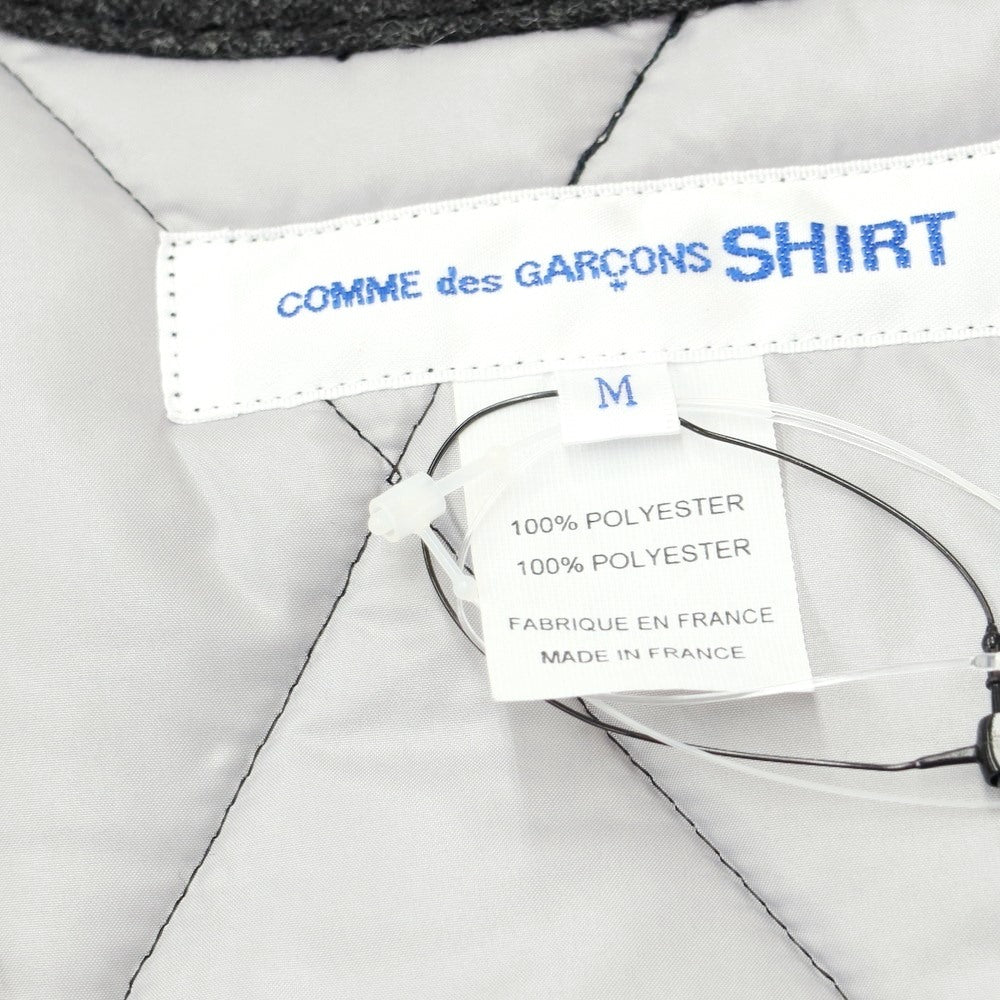 【中古】コムデギャルソンシャツ COMME des GARCONS SHIRT 2022年秋冬 ポリエステル キルティングベスト ブラックxダークグレー【サイズM】【BLK】【A/W】【状態ランクB】【メンズ】【769293】
[EPD]