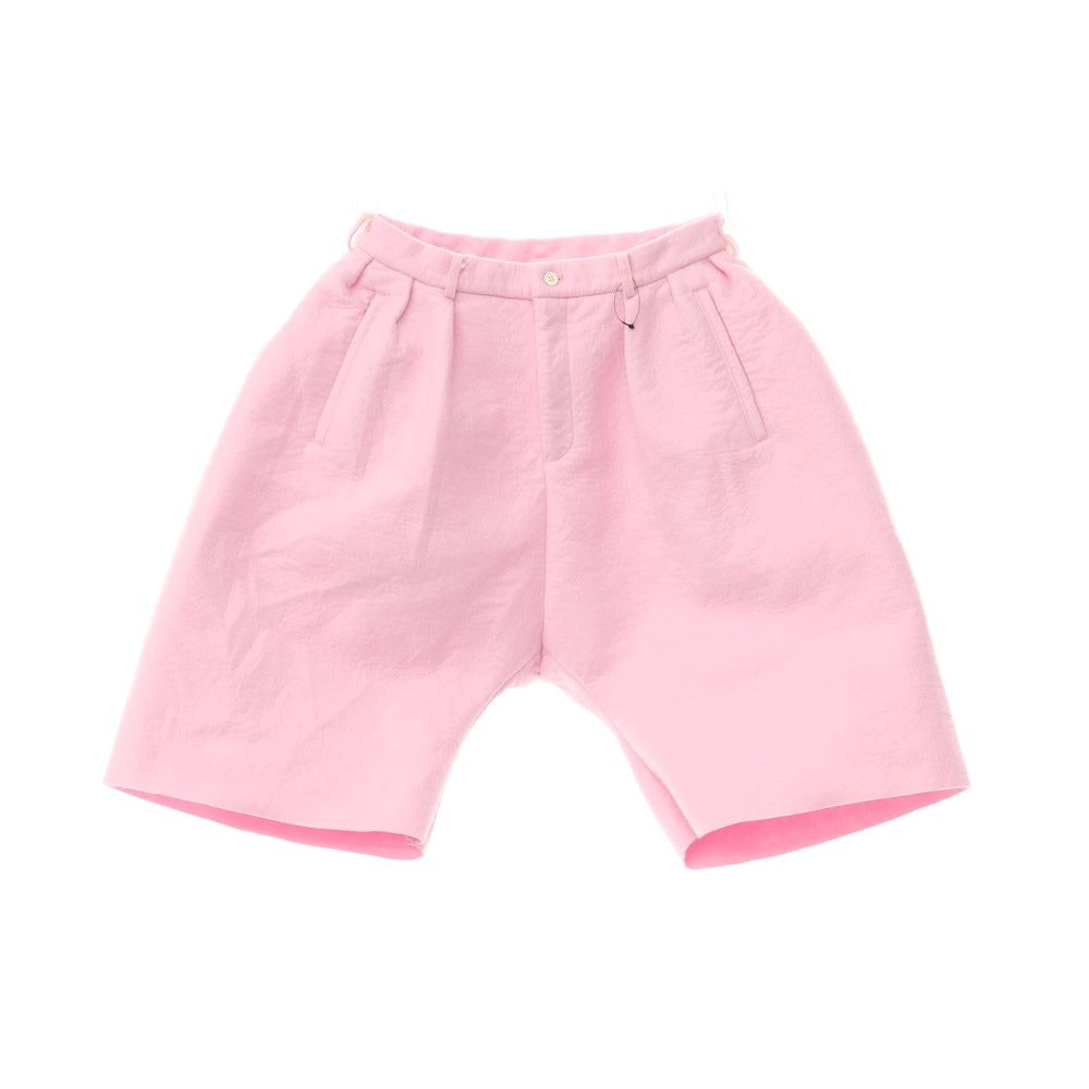 [Used] COMME des GARCONS HOMME PLUS 2022 Autumn/Winter Polyester Felt Shorts Pink [Size S] [PNK] [A/W] [Condition Rank A] [Men&