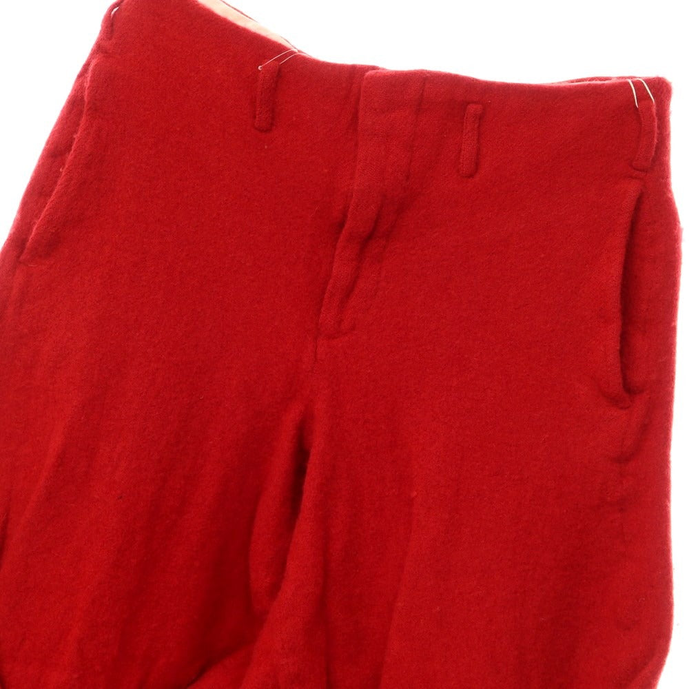 [Used] COMME des GARCONS HOMME PLUS 2022 Autumn/Winter Wool Nylon Shorts Red [Size S] [RED] [A/W] [Condition Rank A] [Men&