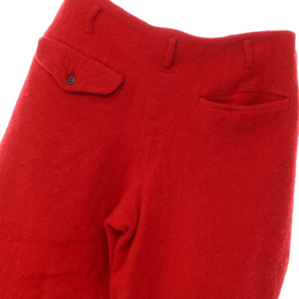 [Used] COMME des GARCONS HOMME PLUS 2022 Autumn/Winter Wool Nylon Shorts Red [Size S] [RED] [A/W] [Condition Rank A] [Men&