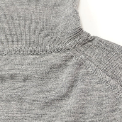 [Used] John Smedley Wool Turtleneck Pullover Knit Light Gray [Size S] [GRY] [A/W] [Condition Rank C] [Men&