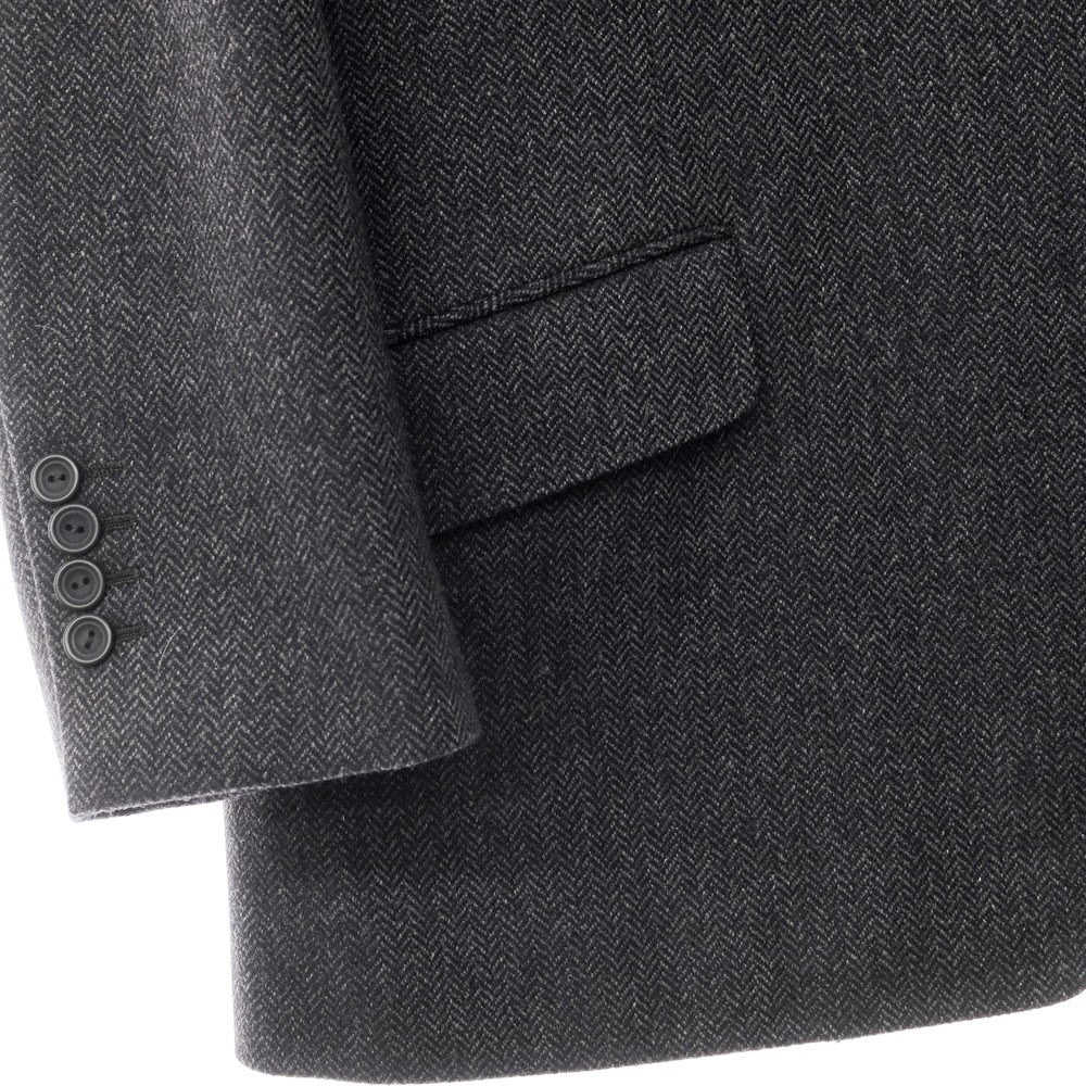 [Used] Batak House Cut Tweed Wool Herringbone Tailored Jacket Dark Navy x Grey [Size not listed (approximately M)] [NVY] [A/W] [Condition Rank C] [Men&