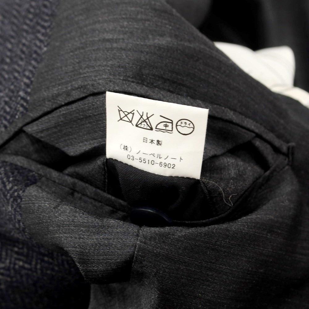 [Used] Batak House Cut Tweed Wool Herringbone Tailored Jacket Dark Navy x Grey [Size not listed (approximately M)] [NVY] [A/W] [Condition Rank C] [Men&