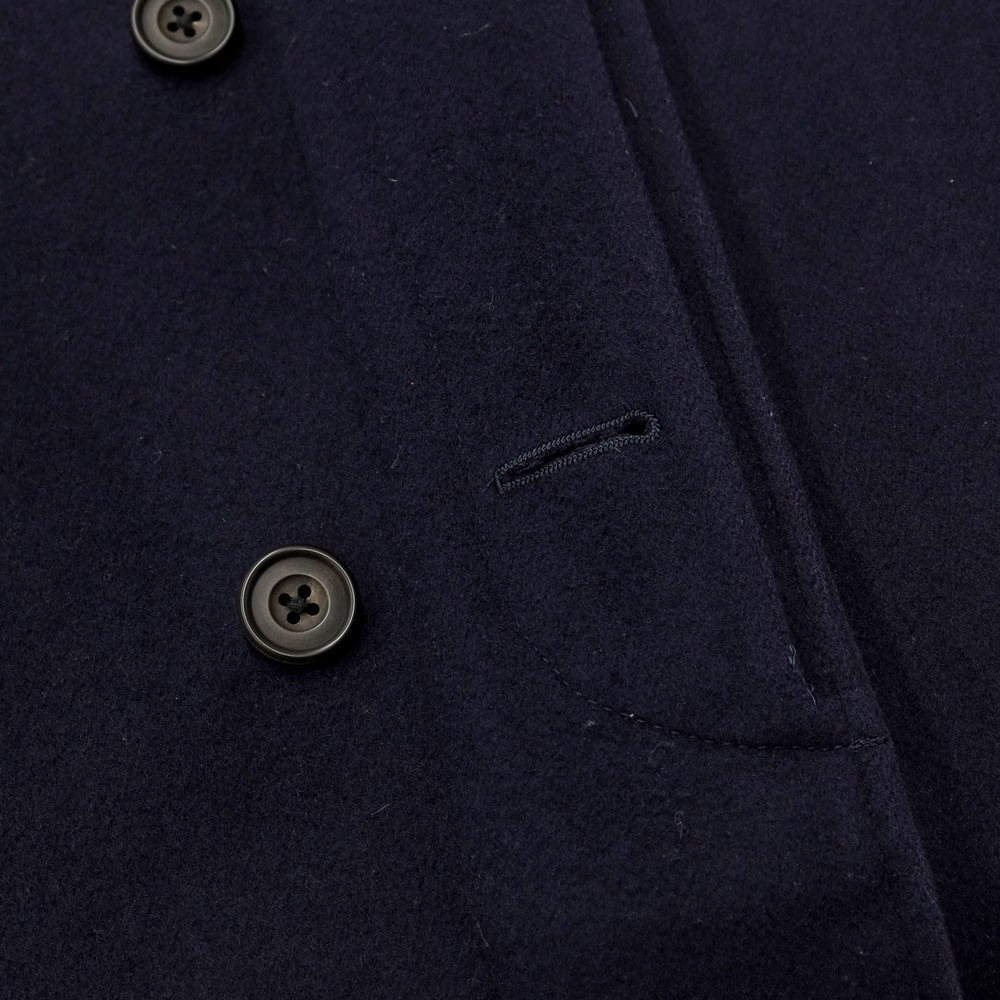 [Used] Batak House Cut Wool Balmacaan Coat Navy [Size not specified (M size)] [NVY] [A/W] [Condition C] [Men&