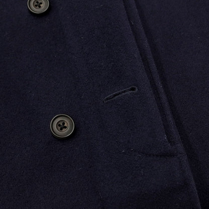 [Used] Batak House Cut Wool Balmacaan Coat Navy [Size not specified (M size)] [NVY] [A/W] [Condition C] [Men&