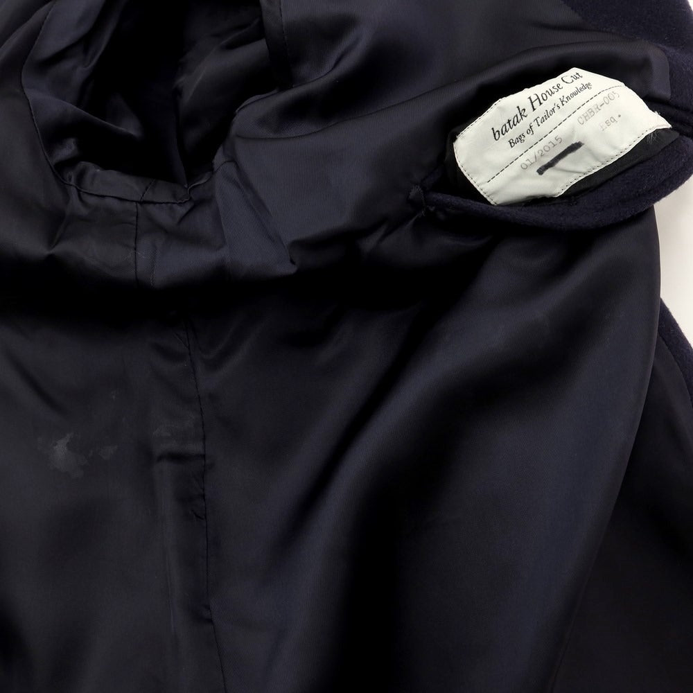 [Used] Batak House Cut Wool Balmacaan Coat Navy [Size not specified (M size)] [NVY] [A/W] [Condition C] [Men&