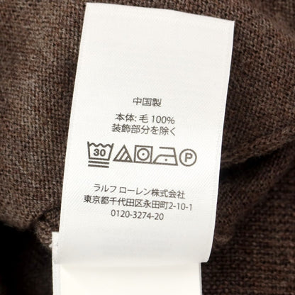 [Used] Polo Ralph Lauren Wool Knit Cardigan Brown [Size XS] [BRW] [A/W] [Condition Rank B] ​​[Men&