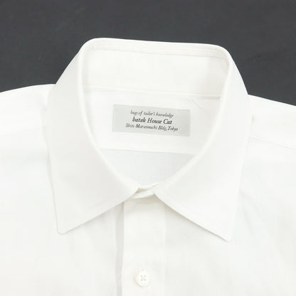 【中古】バタクハウスカット batak house cut トーマスメイソン ドレスシャツ
 ホワイト【サイズ表記なし（M位）】【WHT】【S/S/A/W】【状態ランクB】【メンズ】
【769476】 BPD