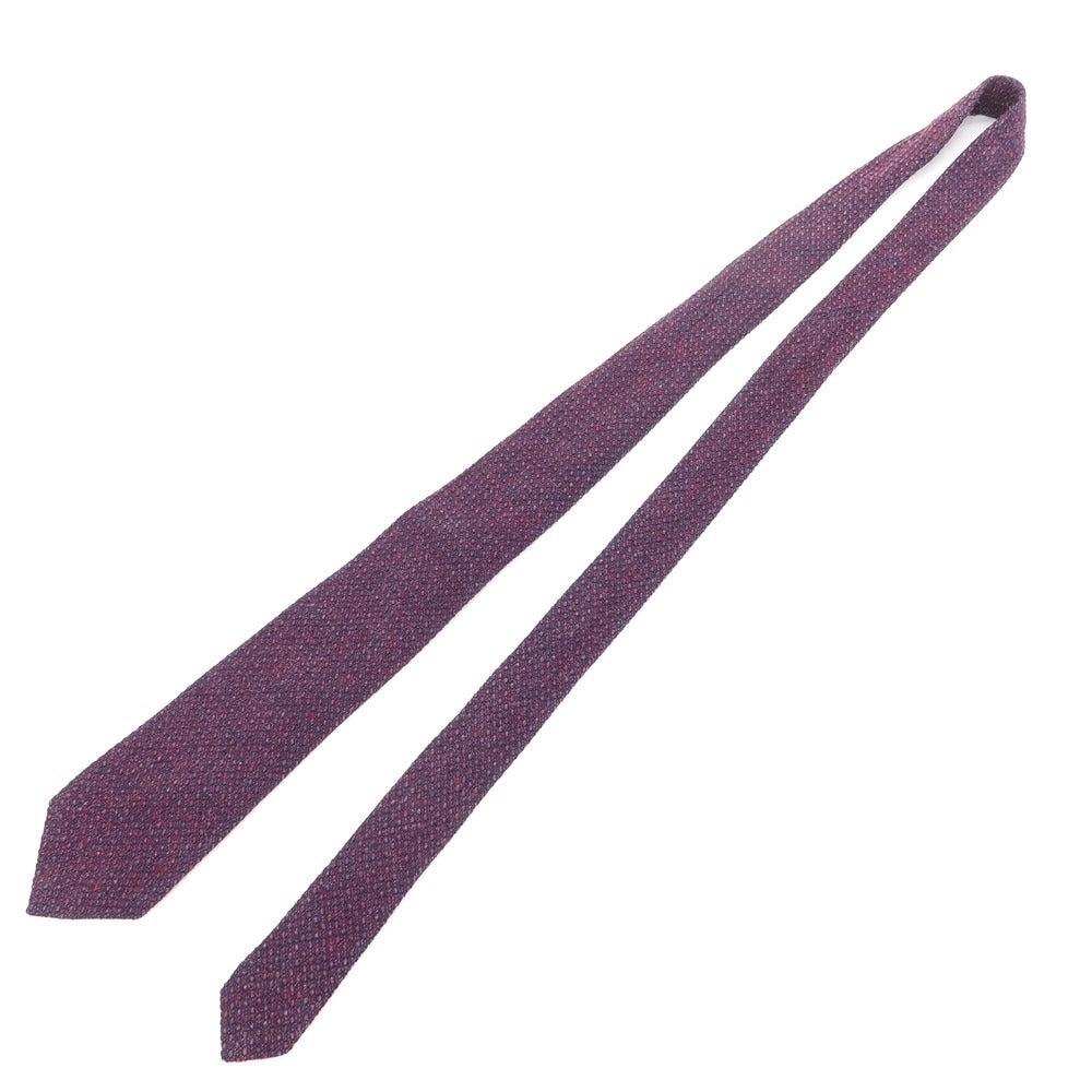【中古】バタクハウスカット batak house cut 無地ネクタイ
 ダークレッドxネイビー【サイズ－】【RED】【S/S/A/W】【状態ランクB】【メンズ】
【769372】