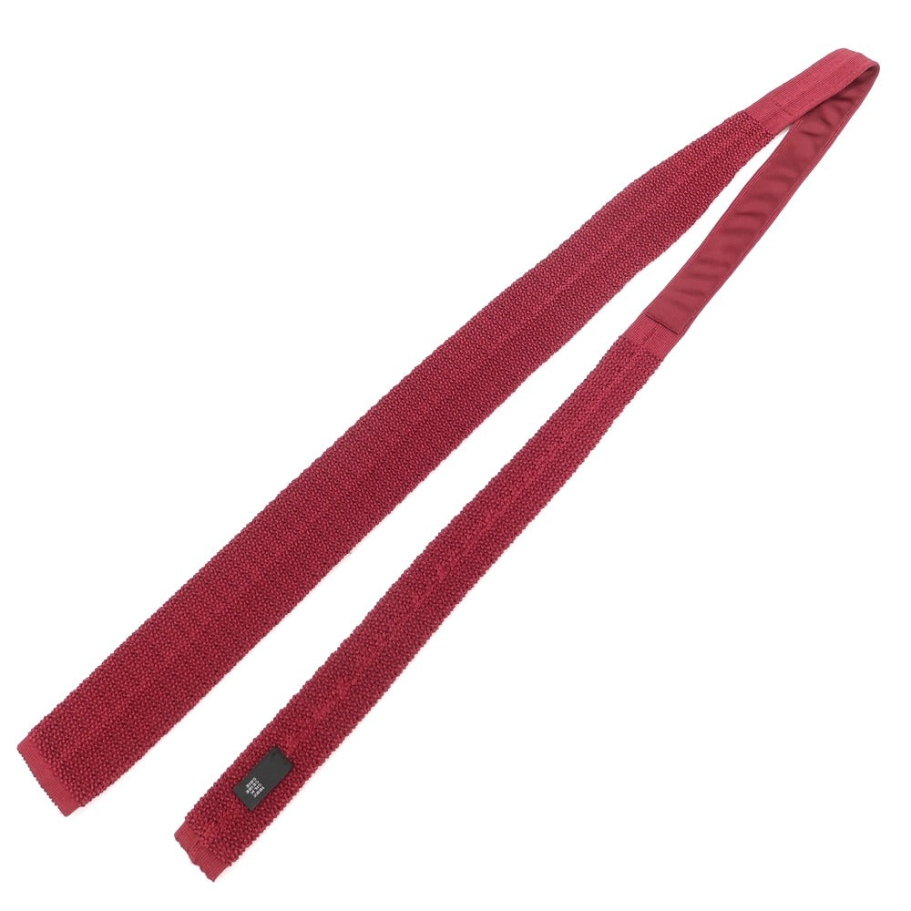 【中古】マッキントッシュ Mackintosh ニットタイ
 ダークレッド【サイズ－】【RED】【S/S/A/W】【状態ランクB】【メンズ】
【769371】