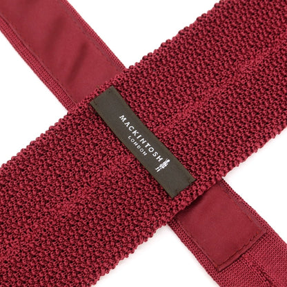 【中古】マッキントッシュ Mackintosh ニットタイ
 ダークレッド【サイズ－】【RED】【S/S/A/W】【状態ランクB】【メンズ】
【769371】