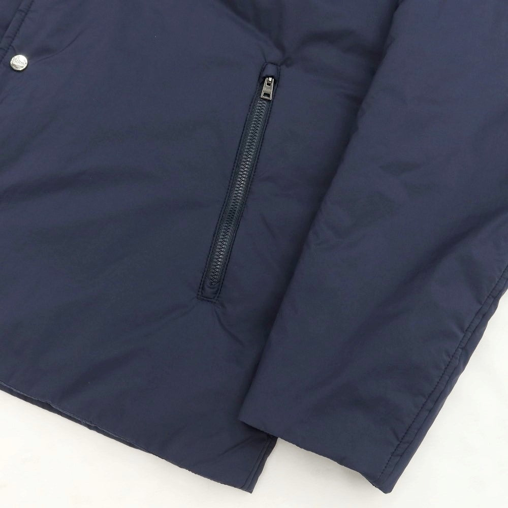 [Used] Herno Stretch Nylon Coach Jacket, Padded Blouson, Navy [Size 52] [NVY] [A/W] [Condition Rank B] ​​[Men&