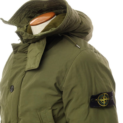 [Used] STONE ISLAND polyester nylon down coat, olive [Size M] [GRN] [A/W] [Condition Rank B] ​​[Men&