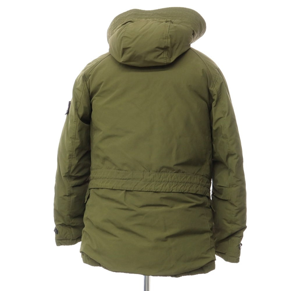 [Used] STONE ISLAND polyester nylon down coat, olive [Size M] [GRN] [A/W] [Condition Rank B] ​​[Men&