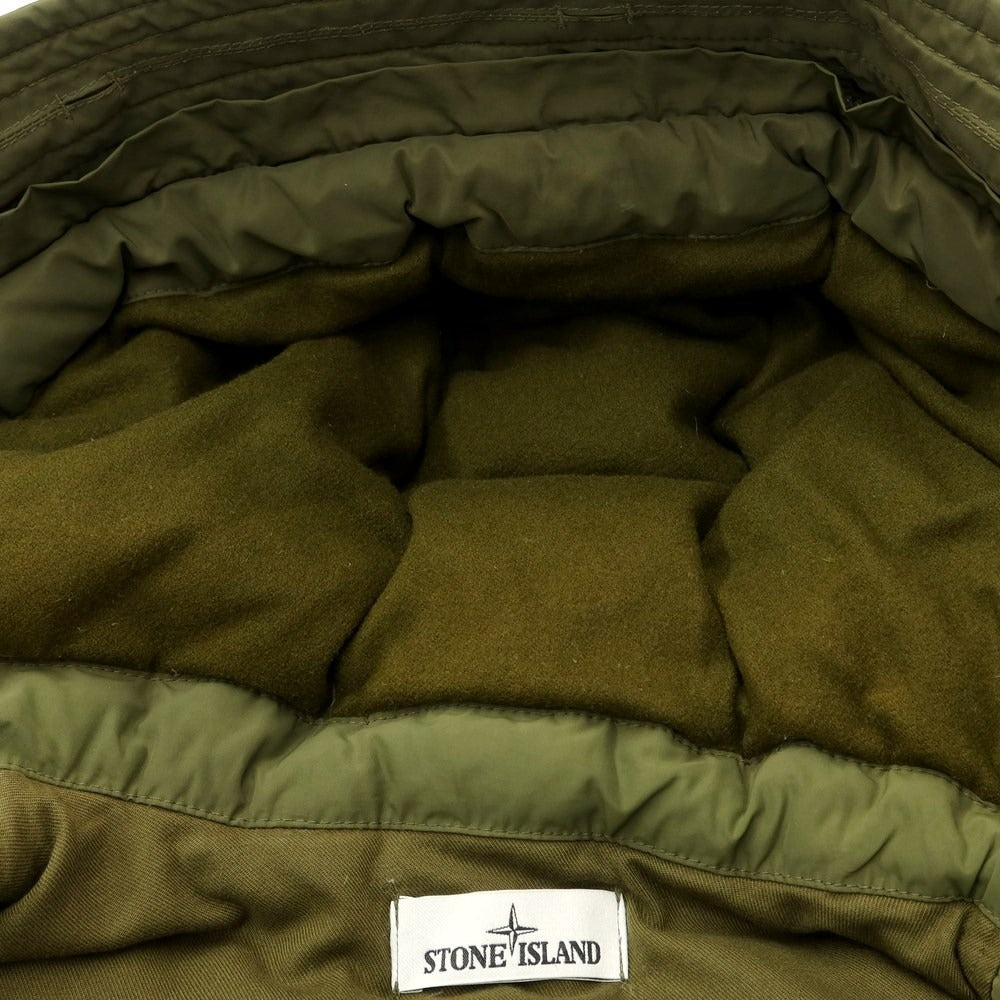 [Used] STONE ISLAND polyester nylon down coat, olive [Size M] [GRN] [A/W] [Condition Rank B] ​​[Men&