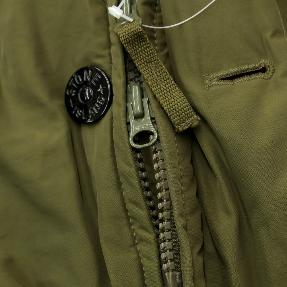 [Used] STONE ISLAND polyester nylon down coat, olive [Size M] [GRN] [A/W] [Condition Rank B] ​​[Men&