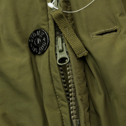 [Used] STONE ISLAND polyester nylon down coat, olive [Size M] [GRN] [A/W] [Condition Rank B] ​​[Men&