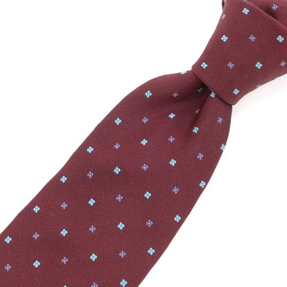 【中古】アザブテーラー azabu tailor 小紋柄ネクタイ
 ボルドー【RED】【S/S/A/W】【状態ランクB】【メンズ】
【769371】