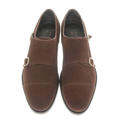 [Used] DOUCALS Suede Double Monk Dress Shoes Brown [Size 39 1/2] [BRW] [S/S/A/W] [Condition Rank B] ​​[Men&