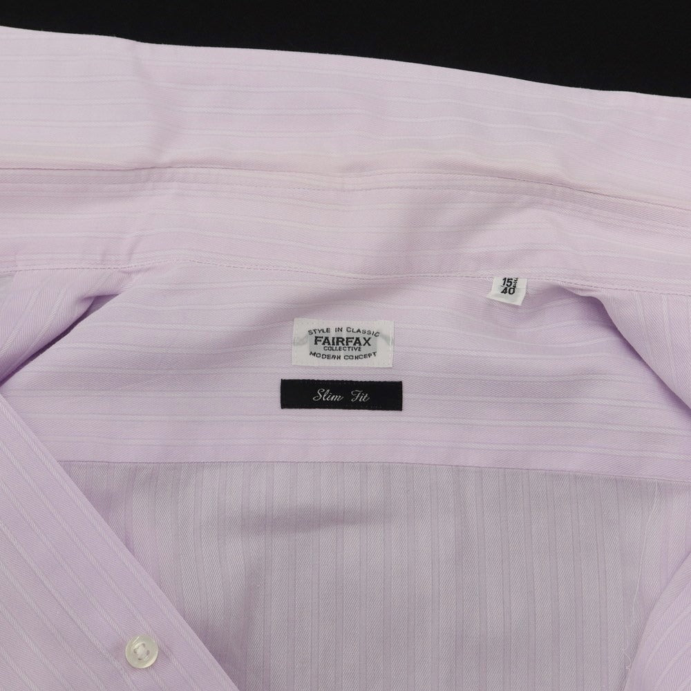 [Used] FAIRFAX dress shirt
 Lavender x White [Size 40] [PUP] [S/S/A/W] [Condition Rank B] ​​[Men&