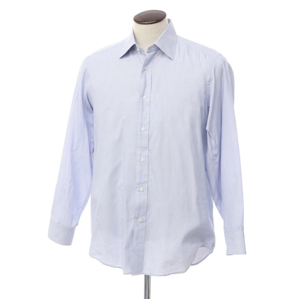 【中古】フェアファクス FAIRFAX ドレスシャツ
 ホワイトxダークブルー【サイズ42】【BLU】【S/S/A/W】【状態ランクB】【メンズ】
【769475】 BPD