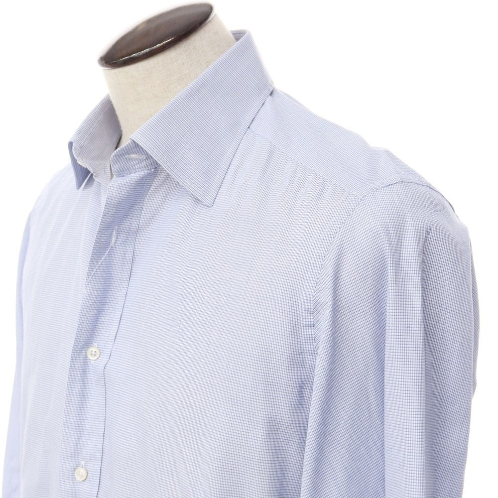 【中古】フェアファクス FAIRFAX ドレスシャツ
 ホワイトxダークブルー【サイズ42】【BLU】【S/S/A/W】【状態ランクB】【メンズ】
【769475】 BPD