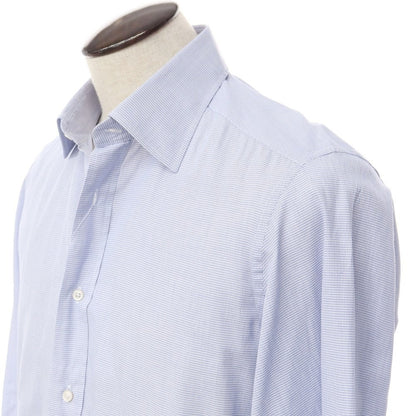 【中古】フェアファクス FAIRFAX ドレスシャツ
 ホワイトxダークブルー【サイズ42】【BLU】【S/S/A/W】【状態ランクB】【メンズ】
【769475】 BPD