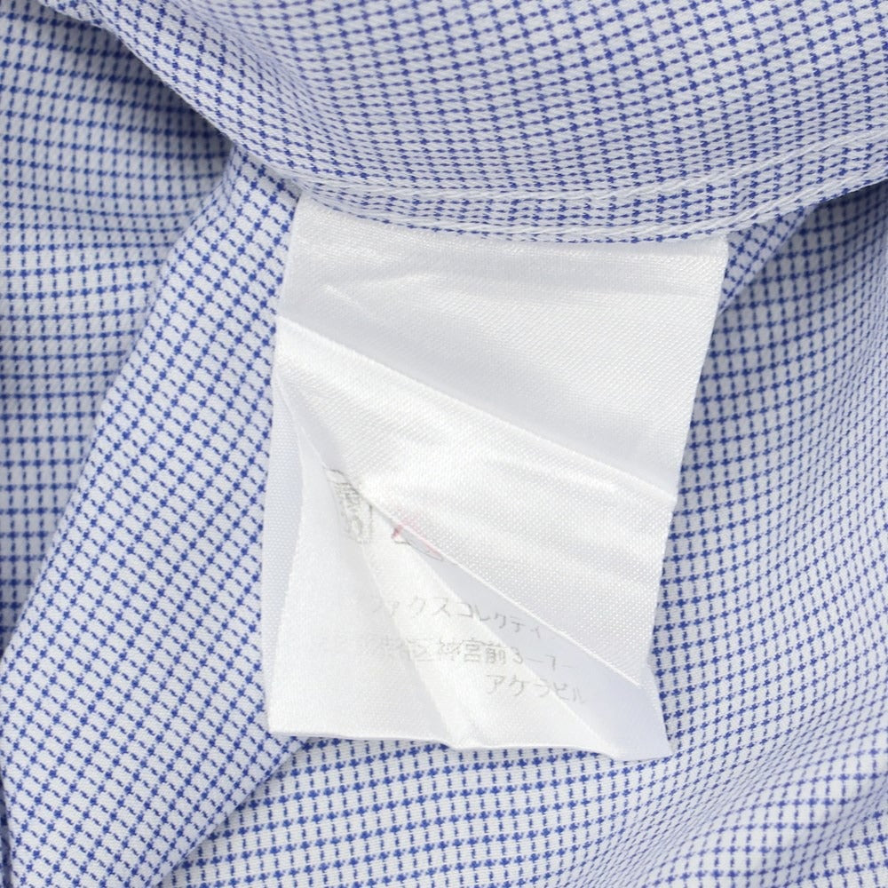 【中古】フェアファクス FAIRFAX ドレスシャツ
 ホワイトxダークブルー【サイズ42】【BLU】【S/S/A/W】【状態ランクB】【メンズ】
【769475】 BPD