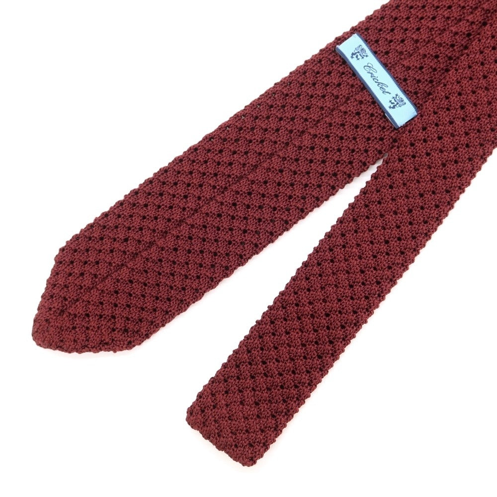 【中古】クリケット CRICKET ニットタイ
 ボルドー【RED】【S/S/A/W】【状態ランクB】【メンズ】
【769370】
