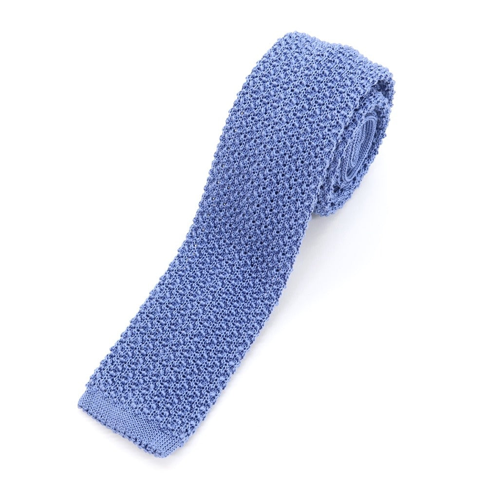 [Used] Cricket Silk Knit Tie Blue [BLU] [S/S/A/W] [Condition Rank B] ​​[Men&