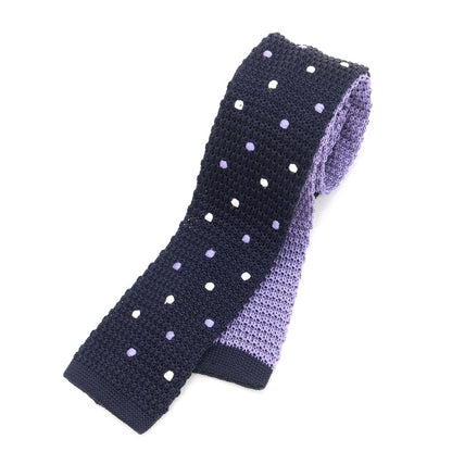 【中古】タケオキクチ TAKEO KIKUCHI ニットタイ
 ネイビーxラベンダー【NVY】【S/S/A/W】【状態ランクB】【メンズ】
【769370】