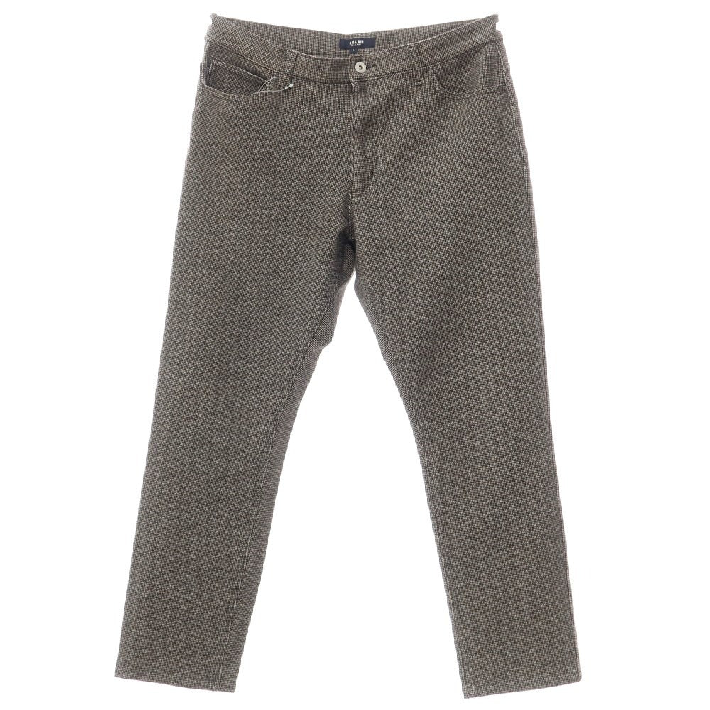 [Used] BEAMS HEART Polyester Rayon 5 Pocket Pants Brown x Black [Size L] [BRW] [A/W] [Condition Rank B] ​​[Men&