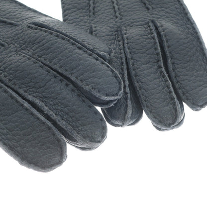 [Used] Dents Peccary Cashmere Lined Gloves Navy Blue [Size 7 1/2] [NVY] [A/W] [Condition Rank A] [Men&