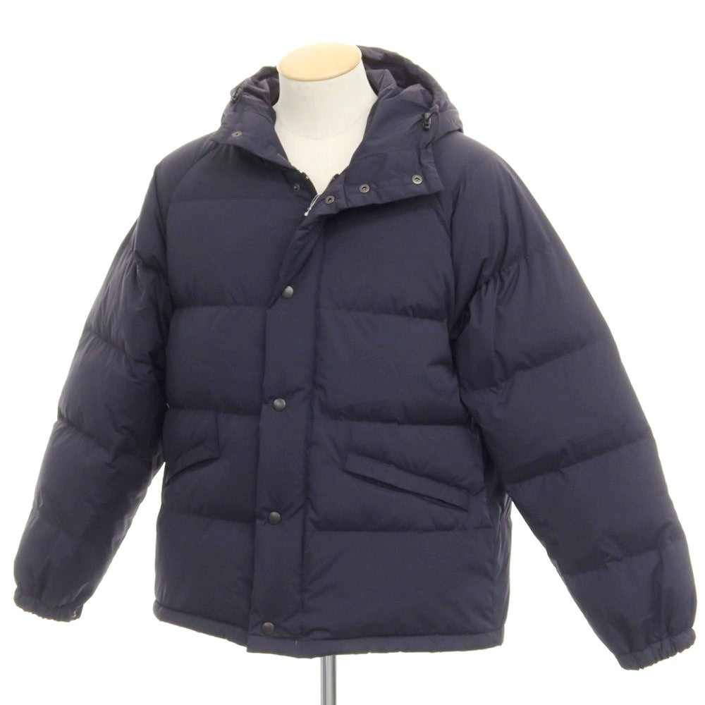 【中古】エルイー LE 2022年秋冬 ストレッチナイロン ダウンジャケット ネイビー【サイズ1】【NVY】【A/W】【状態ランクC】【メンズ】【768975】