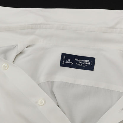 【中古】メイカーズシャツ カマクラ Makers Shirt 鎌倉 ドレスシャツ
 ホワイト【サイズ39】【WHT】【S/S/A/W】【状態ランクB】【メンズ】
【769475】 BPD