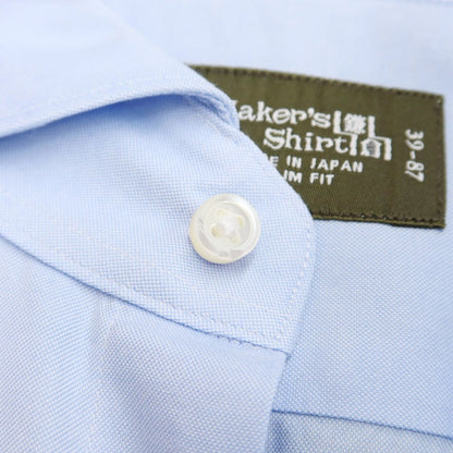 【中古】メイカーズシャツ カマクラ Makers Shirt 鎌倉 ドレスシャツ
 ライトブルー【サイズ39】【BLU】【S/S/A/W】【状態ランクC】【メンズ】
【769475】 BPD