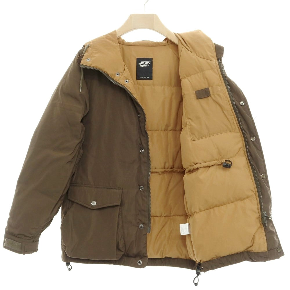 [Used] Fifty Five DSL 55DSL Polyester Down Jacket Olive Brown [Size S] [BRW] [A/W] [Condition Rank B] ​​[Men&