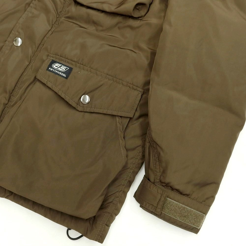 [Used] Fifty Five DSL 55DSL Polyester Down Jacket Olive Brown [Size S] [BRW] [A/W] [Condition Rank B] ​​[Men&