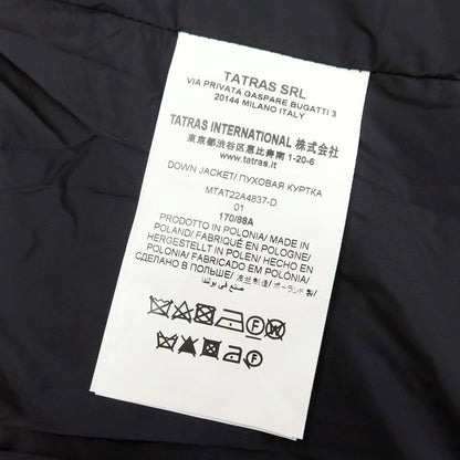 [Used] TATRAS Wool Nylon Down Jacket Black [Size 1] [BLK] [A/W] [Condition Rank B] ​​[Men&