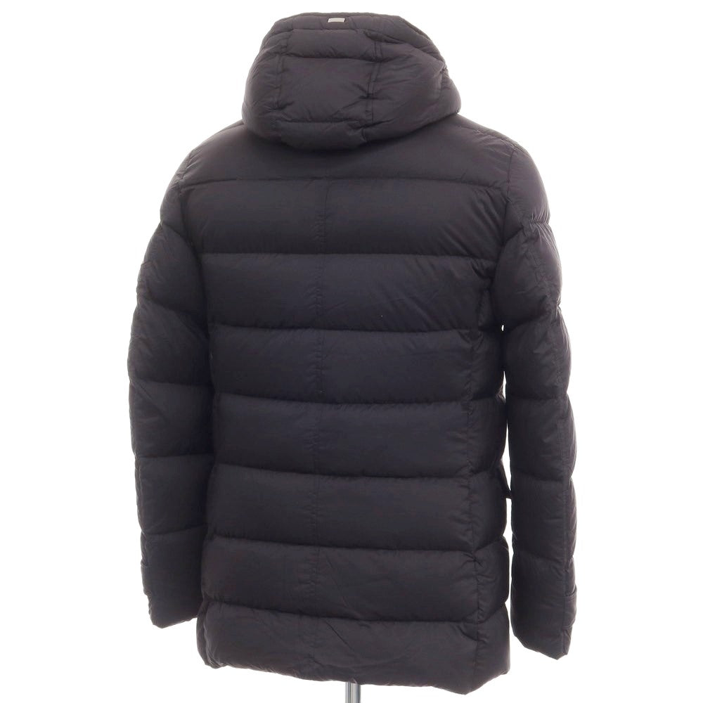 【中古】ヘルノ Herno ストレッチナイロン ダウンジャケット ブラック【サイズ46】【BLK】【A/W】【状態ランクB】【メンズ】【768974】