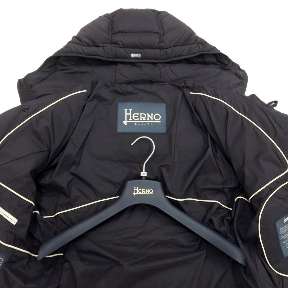 [Used] Herno Stretch Nylon Down Jacket Black [Size 46] [BLK] [A/W] [Condition Rank B] ​​[Men&
