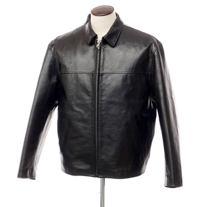 [Used] Supreme 2020 Autumn/Winter Yohji Yamamoto Leather Work Jacket Leather Blouson Black [Size L] [BLK] [A/W] [Condition Rank A] [Men&