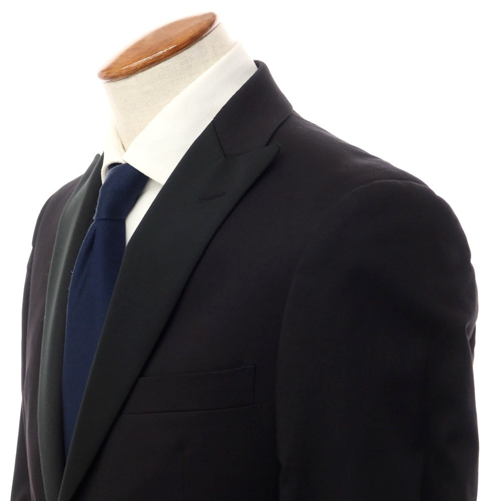 [Used] TAGLIATORE Cotton 2B Set-up Suit Black [Size 46] [BLK] [S/S] [Condition Rank B] ​​[Men&